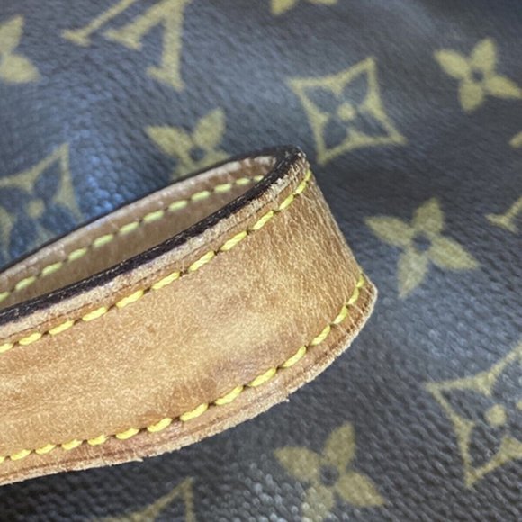 LOUIS VUITTON Montsouris MM Backpack Bag Monogram Leather Brown M51136 70EA501 - Picture 12 of 14